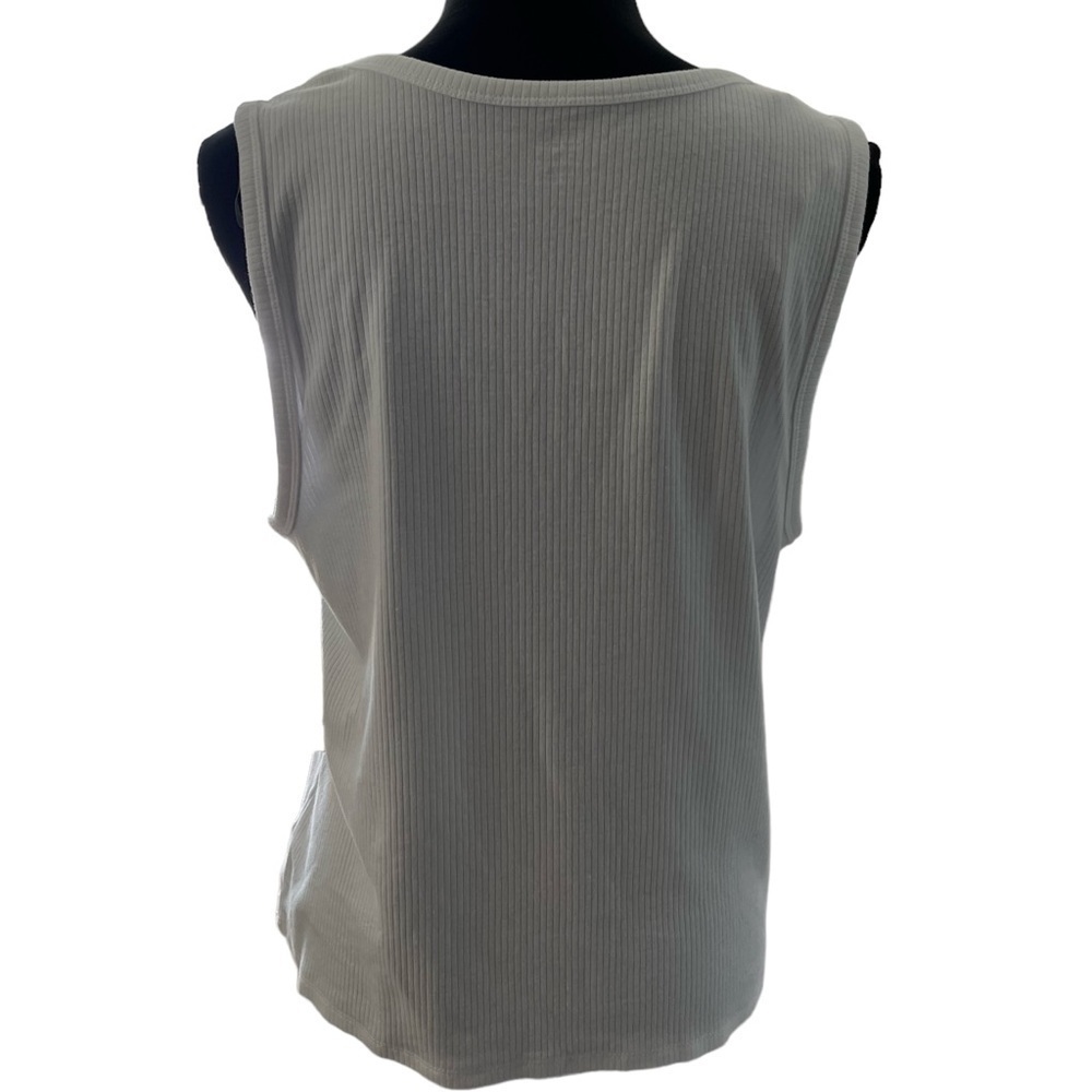 🫶🏻 a.n.a Ribbed Tank - Picture 3 of 7